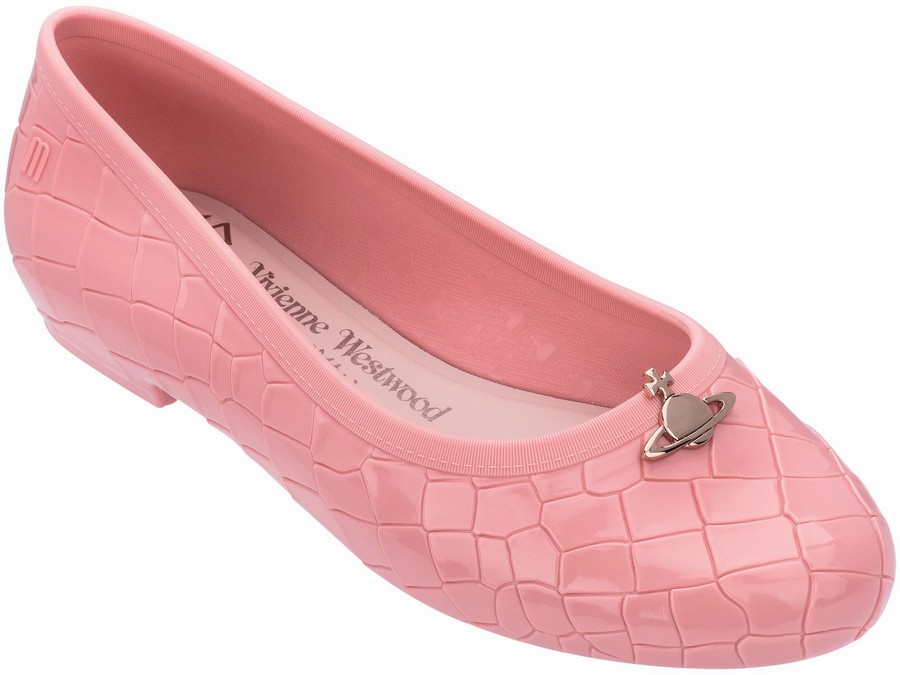 Bailarinas Melissa Vivienne Westwood Margot Orb Mujer - Rosas - Argentina EMT-307126